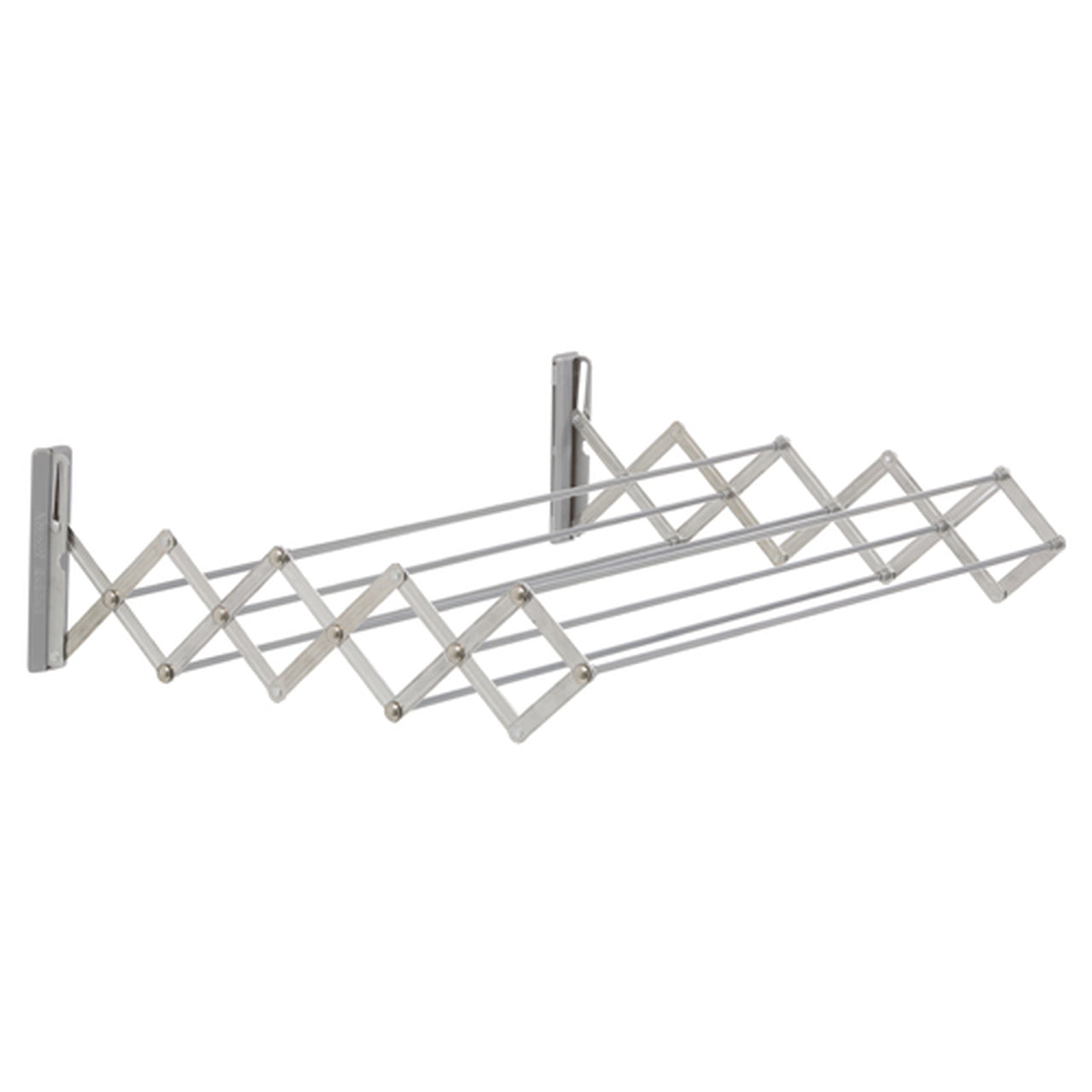 Smart Platinum Clothes Drying Rack - Adjustable Size for Laundry Room, Balcony & Small Spaces - Foldable & Space Saving Design