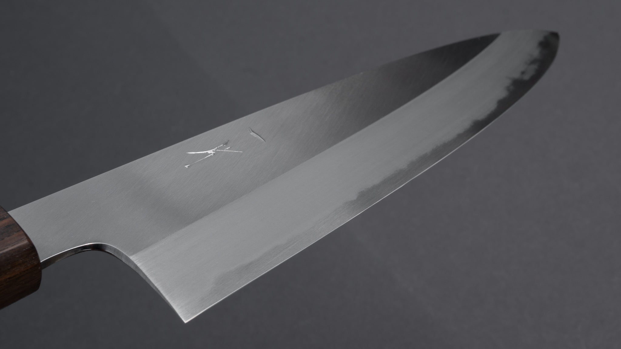 Hitohira Togashi White #1 Migaki Gyuto 240mm Japanese Chef Knife - Premium Cherry Wood Handle - Professional Kitchen Tool for Sushi, Meat & Vegetable Cutting