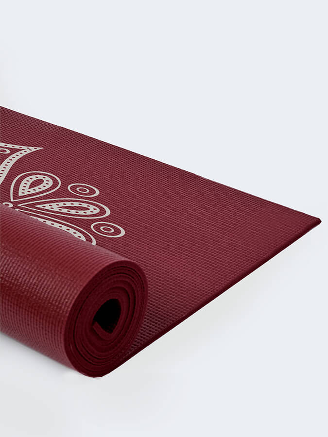 Premium 6mm Non-Slip Yoga Mat for Hot Yoga & Home Workouts - Eco-Friendly TPE Material for Enhanced Grip & Comfort
