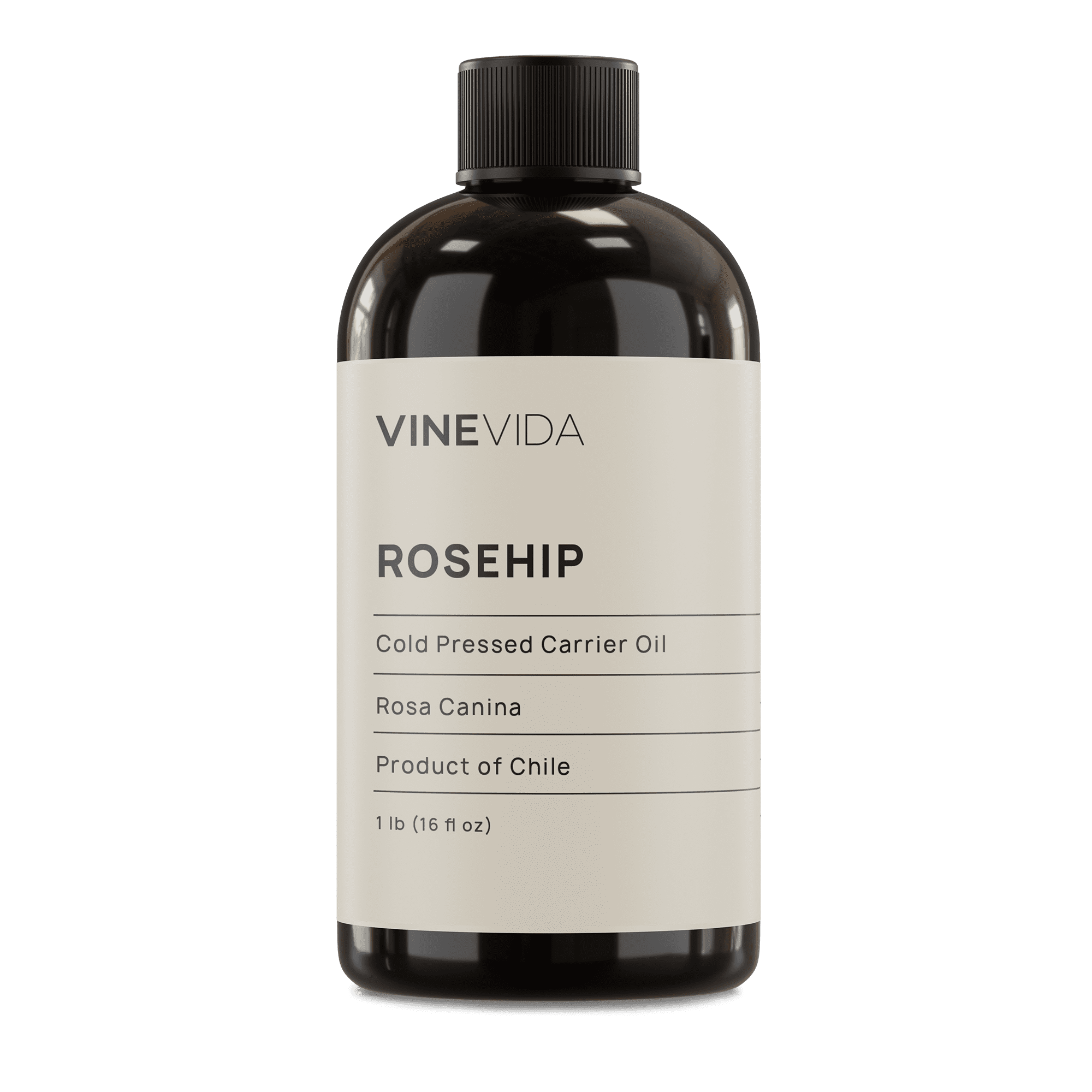 Organic Cold-Pressed Rosehip Oil for Face & Skin - 100% Pure, Natural Anti-Aging & Moisturizing Treatment - Perfect for Dry Skin, Wrinkles & Scars - Use in Night Routine or DIY Beauty Recipes
