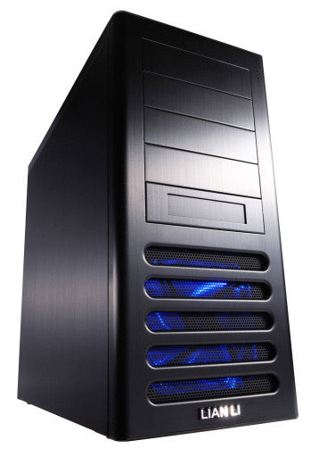 Lian Li PC-7FB Aluminum Mid Tower Computer Case - Black with Optional Window Panel for Gaming PC Builds & High-Performance Systems