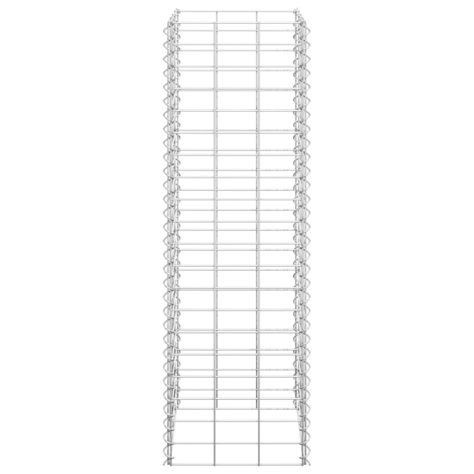 Galvanized Gabion Raised Garden Bed Planter Set - 3 Pack (11.8