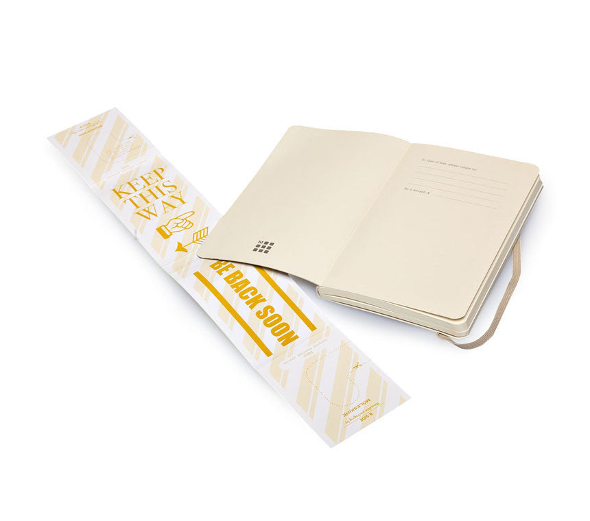 Premium Moleskine Colored Plain Notebook - Pocket Size (3.5