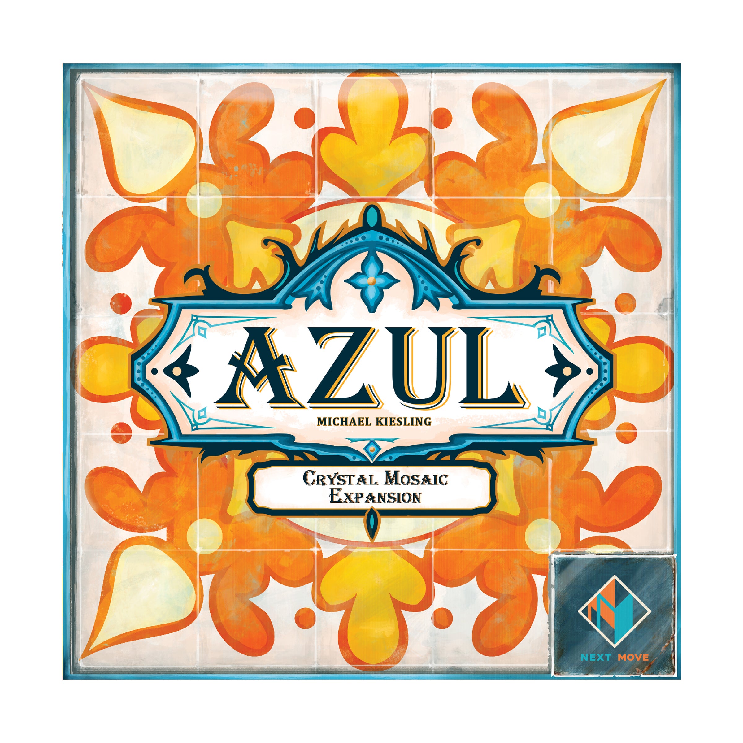 Azul: Crystal Mosaic Expansion Board Game Accessory - Enhance Your Strategy Game Night with Stunning Tile-Laying Gameplay
