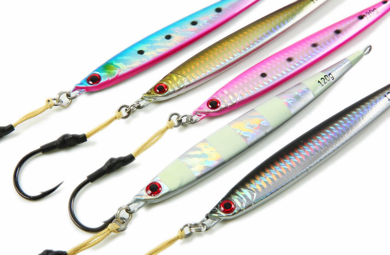 Jigging World Tuna Candy Jigs - Premium Saltwater Fishing Lures for Tuna, Mahi Mahi & More - Perfect for Offshore & Deep Sea Fishing Adventures