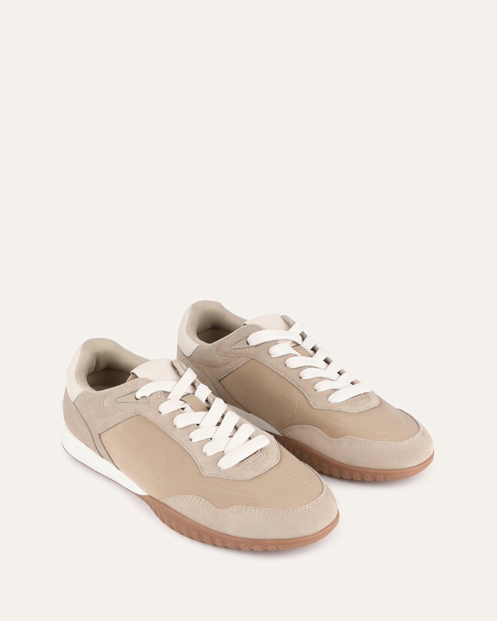 GRETA Comfortable Women's Sneakers in Taupe Multi Color - Perfect for Running, Walking & Casual Wear