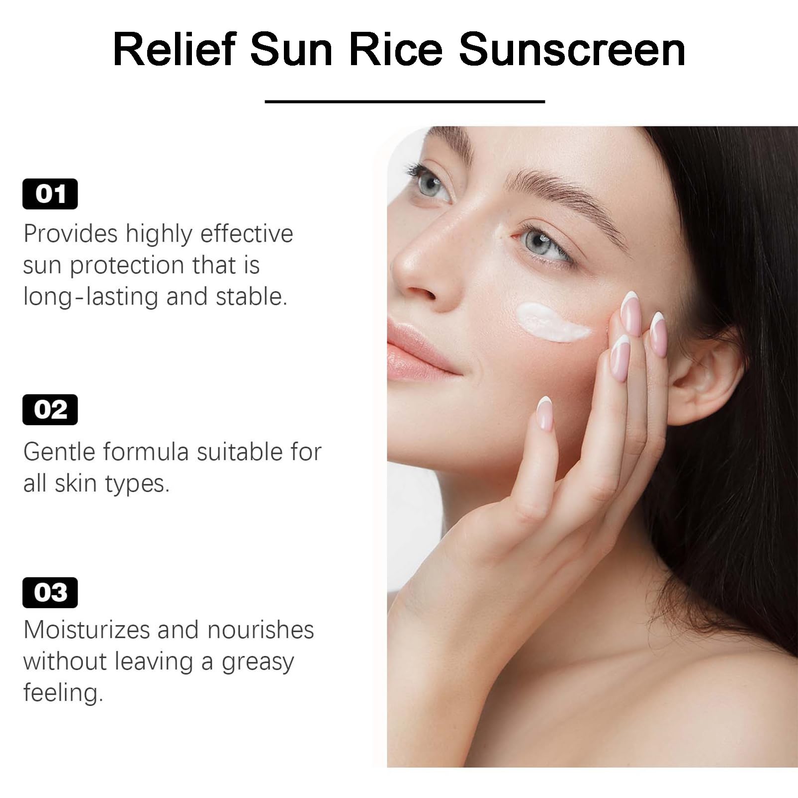 Korean SPF50+ Probiotic Sunscreen for Face & Body | Oil-Free, Lightweight & Nourishing Organic Sunscreen | Daily UV Protection for Sensitive Skin | Perfect for Beach, Outdoor Activities & Daily Wear
