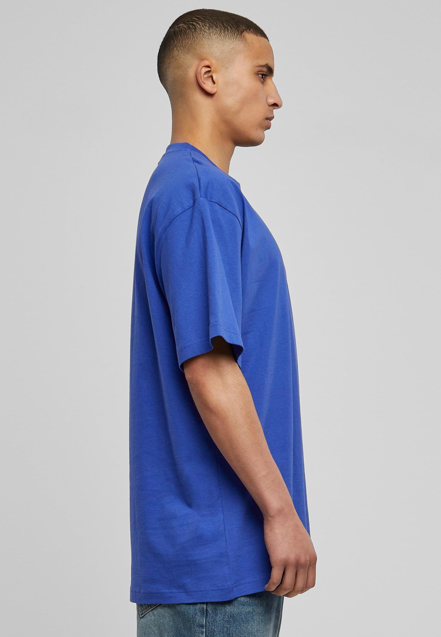 4XL Royal Tall Tee for Men - Oversized Comfort Fit T-Shirt - Perfect for Casual Wear, Street Style & Layering