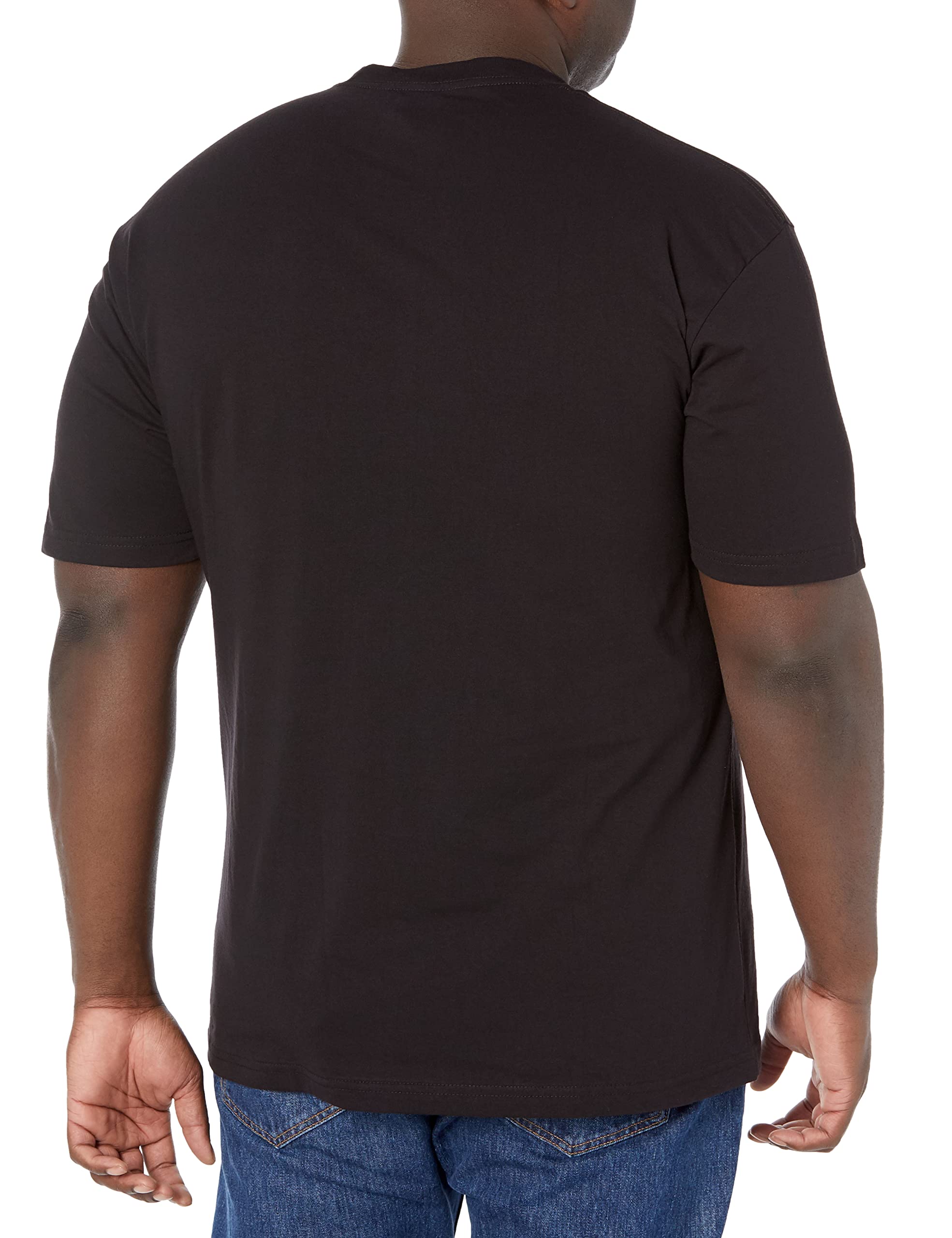 Marvel Big & Tall Friendly Neighborhood Spider-Man Graphic T-Shirt for Men - Black Short Sleeve Tee 5XL - Casual Superhero Apparel for Comic Fans & Everyday Wear