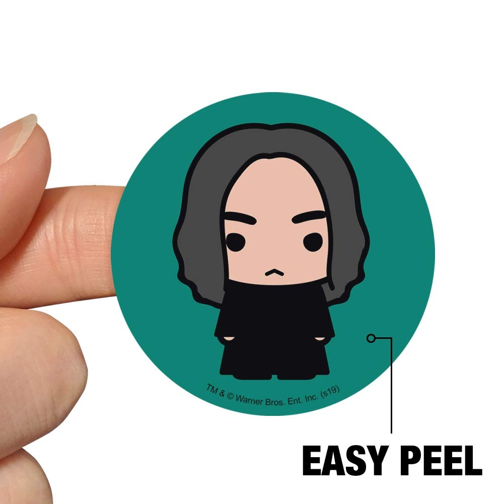 Harry Potter Snape Cute Chibi Stickers - 50PCS Planner Calendar Scrapbooking Decorative Stickers for Journaling, DIY Crafts, and Gift Wrapping (Harry Potter Collection)