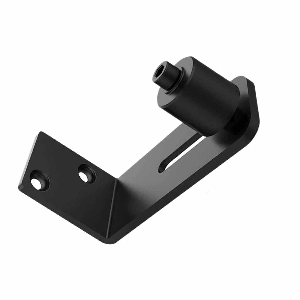 JAHH Low Noise Flush Mount Floor Guide Hardware - Adjustable Sliding Barn Door Roller with Screws for Home, Office & Stable - Durable & Stable Grounding Fixing Solution