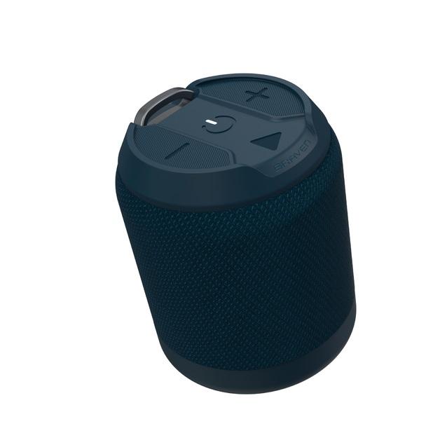 Braven BRV Mini Speaker - Portable Bluetooth Speaker with Rich Bass, Waterproof & Wireless for Outdoor, Travel, Beach, and Pool Parties