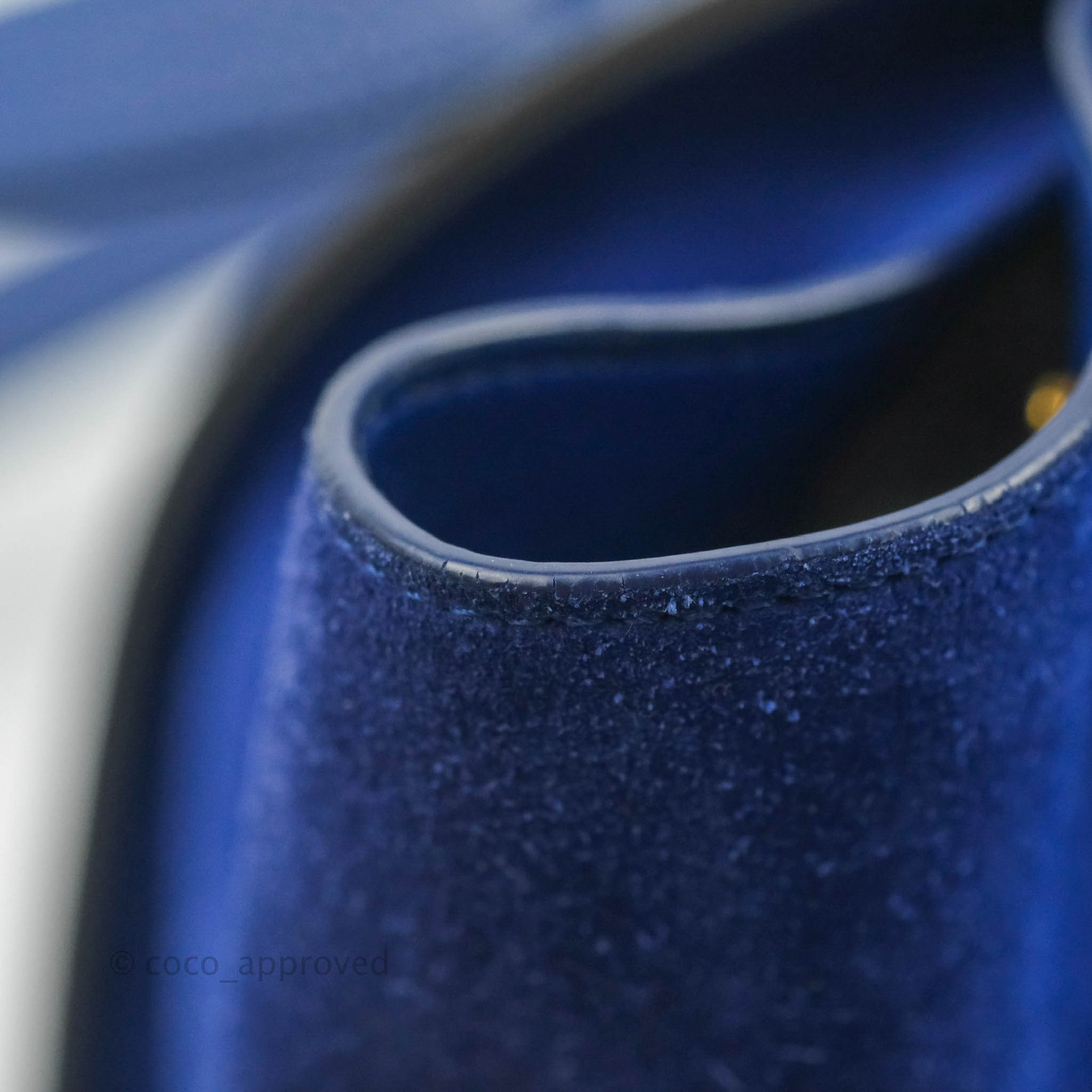 Celine Sleek Small Tri-Color Trapeze Bag in Blue Calfskin Leather - Perfect for Work, Travel & Everyday Use