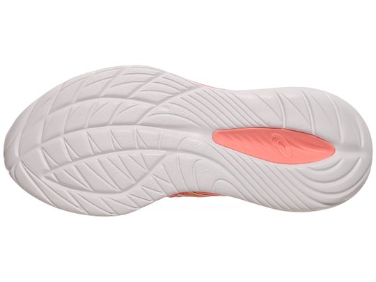 ASICS Women's Gel-Cumulus 27 Running Shoes - B Width - Guava/Lime Green - Cushioned Road Running Sneakers for Women - Perfect for Long Distance Running & Daily Training