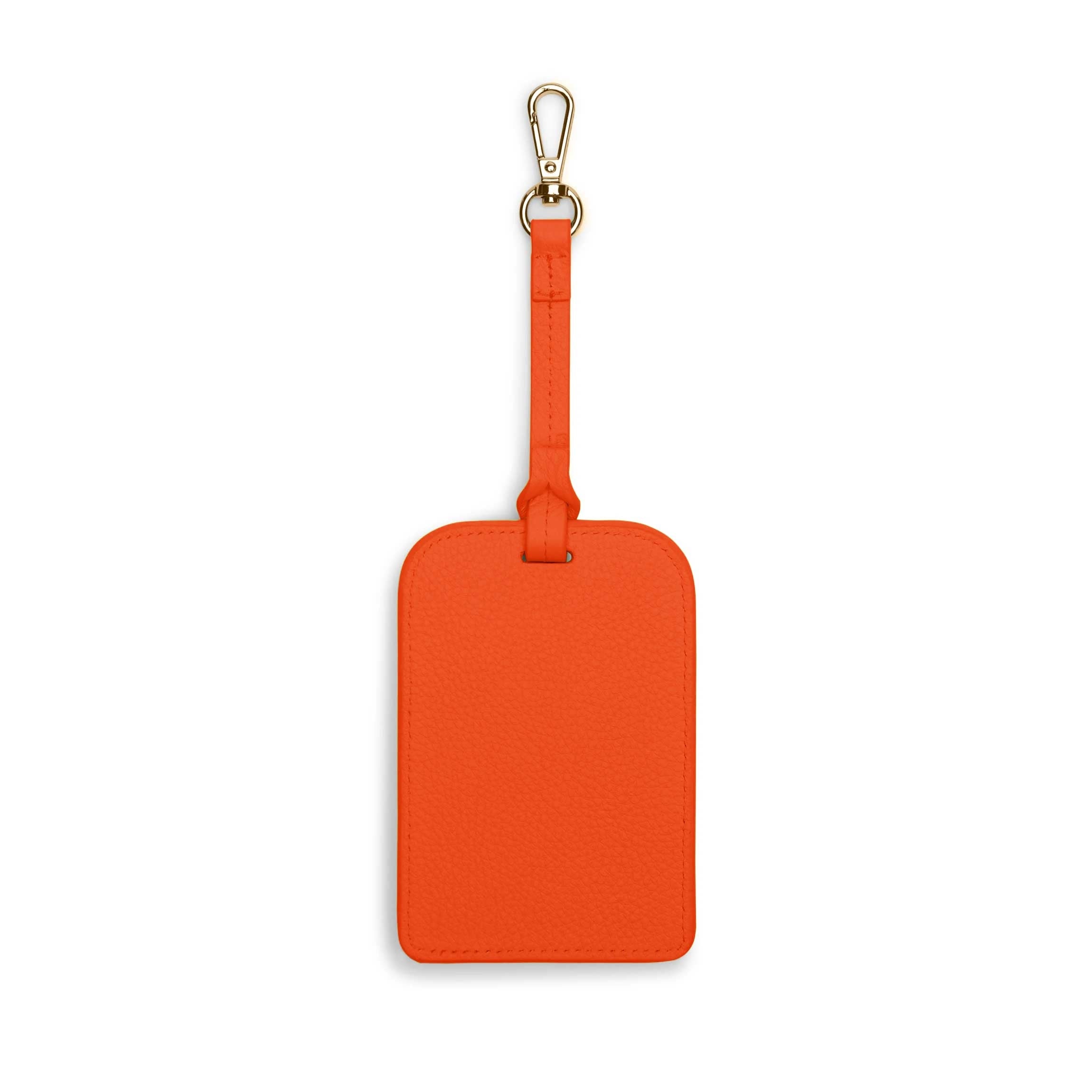 Premium Golf Bag Tee Holder - Orange Clementine Design | Durable & Convenient Golf Accessory for Tees | Perfect for Golf Course, Driving Range & Practice Sessions