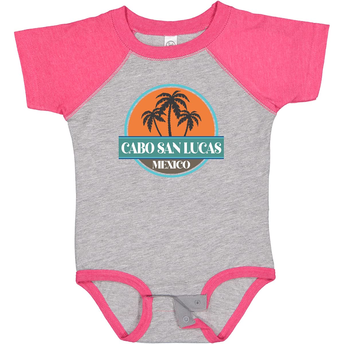 Inktastic Cabo San Lucas Beach Vacation Baby Bodysuit - Cute Summer Outfit for Boys & Girls - Perfect for Beach Trips, Family Photos & Vacation Souvenirs