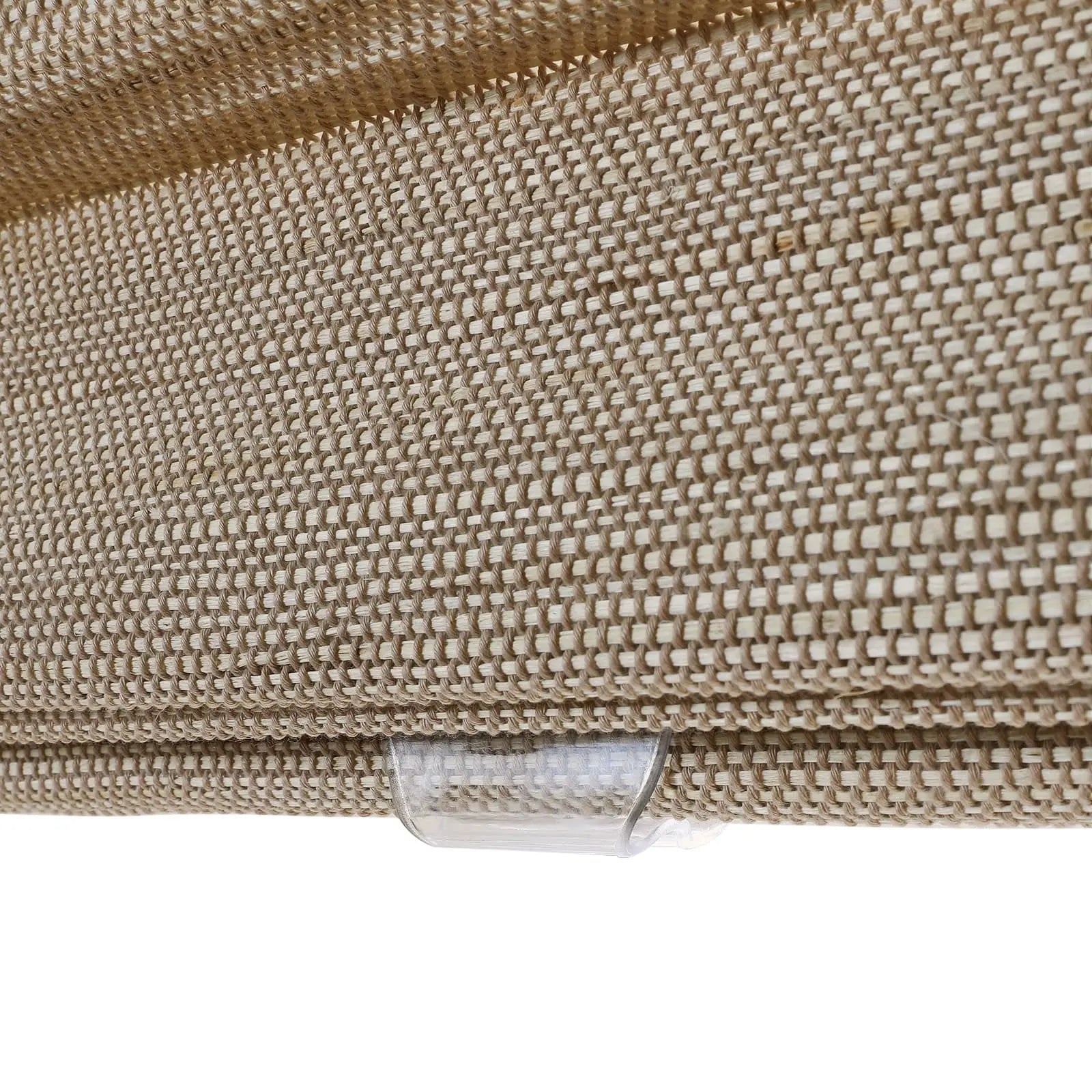 Natural Ramie Bamboo Woven Window Shade - Eco-Friendly Coconut Fiber Blinds for Living Room, Bedroom & Patio - Light Filtering & UV Protection