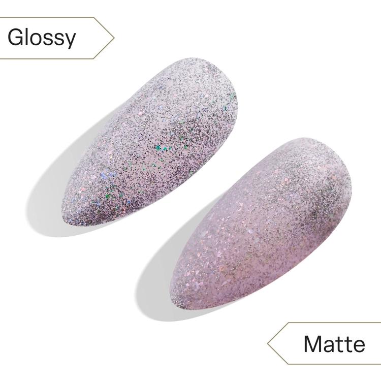 Apres Flash Glitter Gel FG06 - Karma Is A... - Long-Lasting Nail Polish for Gel Manicures - Perfect for Parties, Weddings & Special Occasions