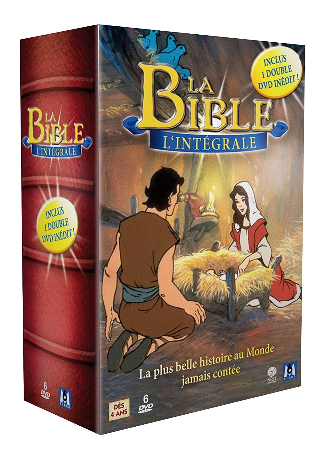 The Bible Complete Collection - 6 DVD Set | Christian Movies, Religious Films & Biblical Stories | Perfect for Home Worship, Bible Study Groups & Family Movie Nights