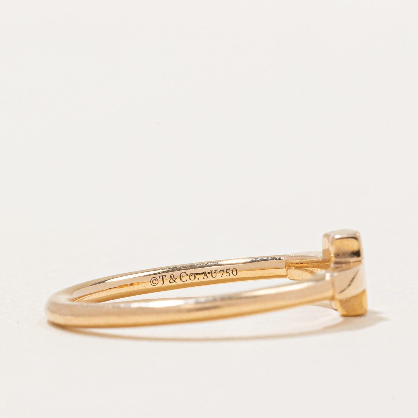 Tiffany & Co. Tiffany T Wire Ring in Size 7.75 - Elegant Sterling Silver Band for Women, Perfect for Everyday Wear, Anniversary Gifts & Special Occasions