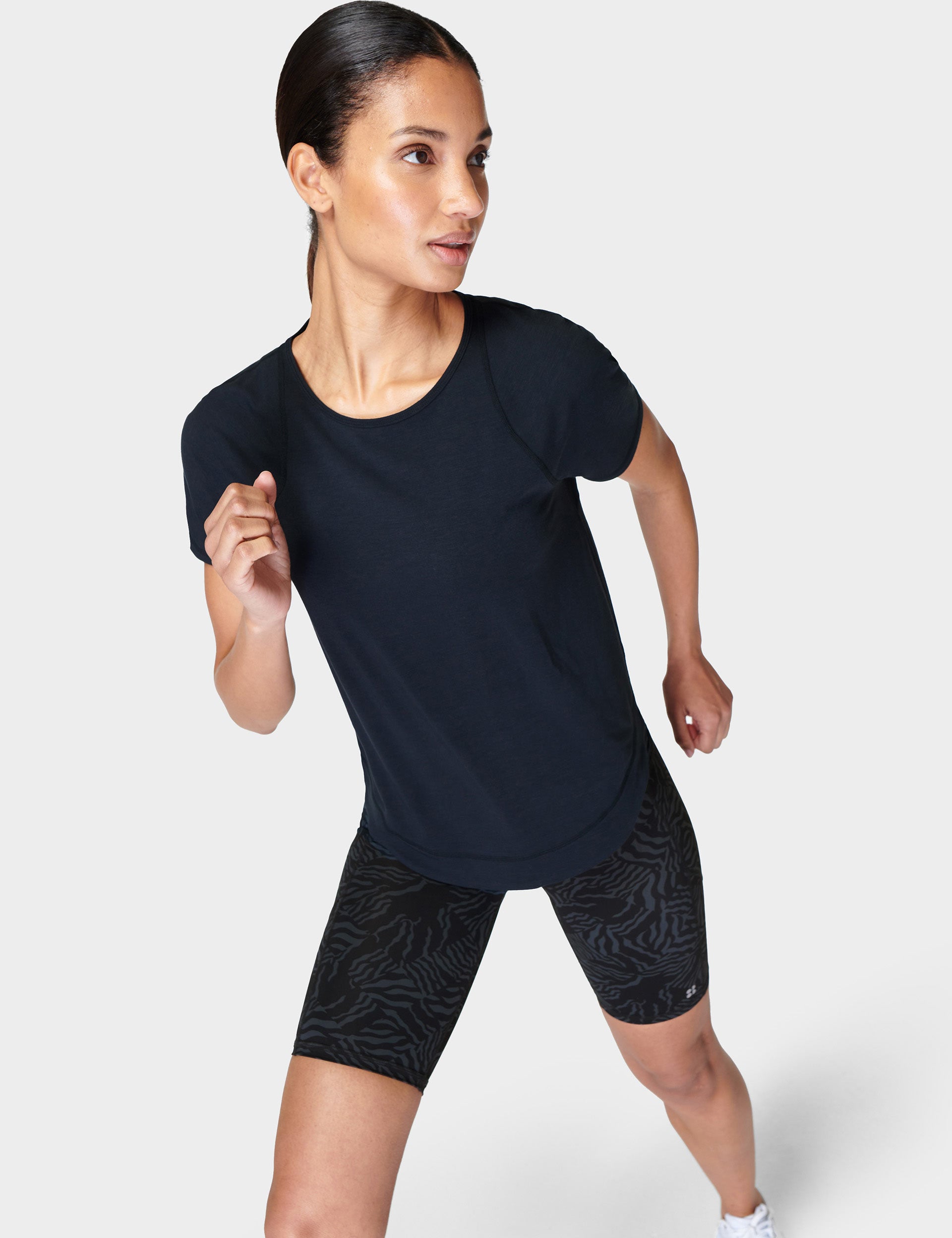 Breathe Easy Running T-Shirt for Men & Women - Moisture Wicking, Lightweight & Comfortable - Black - Perfect for Jogging, Gym & Outdoor Activities