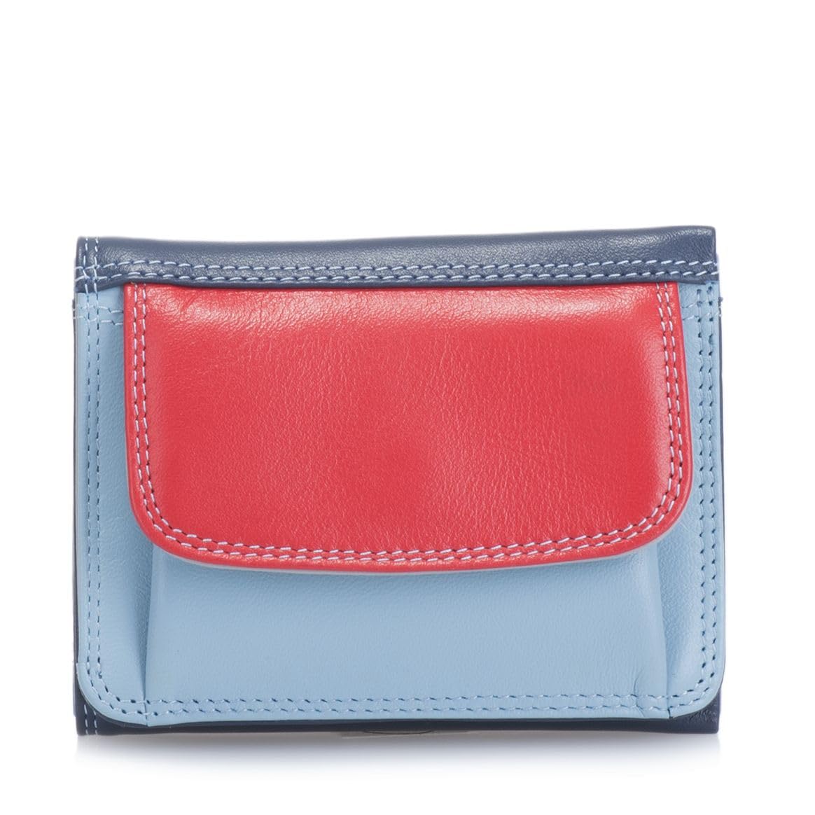 Mywalit Mini Tri-fold Leather Wallet for Men & Women - 3 Card Slots, Note Section & Coin Pocket | Stylish & Compact Royal Leather Wallet | Perfect for Everyday Use, Travel & Gifts