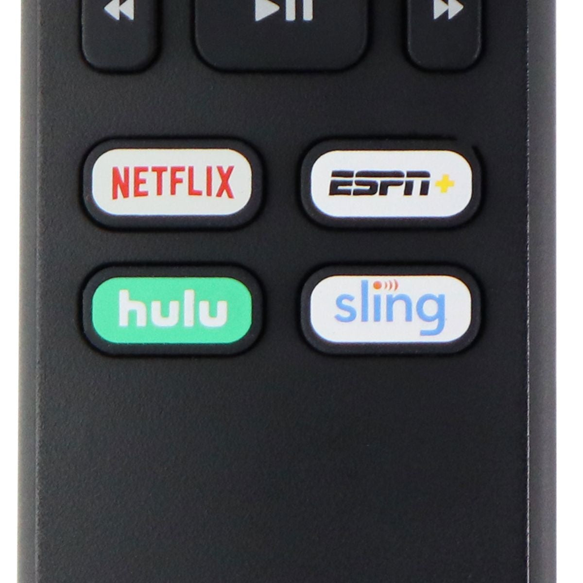 Original RC AL2 Replacement Remote Control - Compatible with Netflix, ESPN, Hulu & Sling (Black) - Perfect for Streaming & Smart TV Entertainment