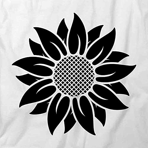 Sunflower Printed T-Shirt for Women - White Graphic Tee with Floral Design | Casual Wear, Summer Outfits, Beach Vacation Style