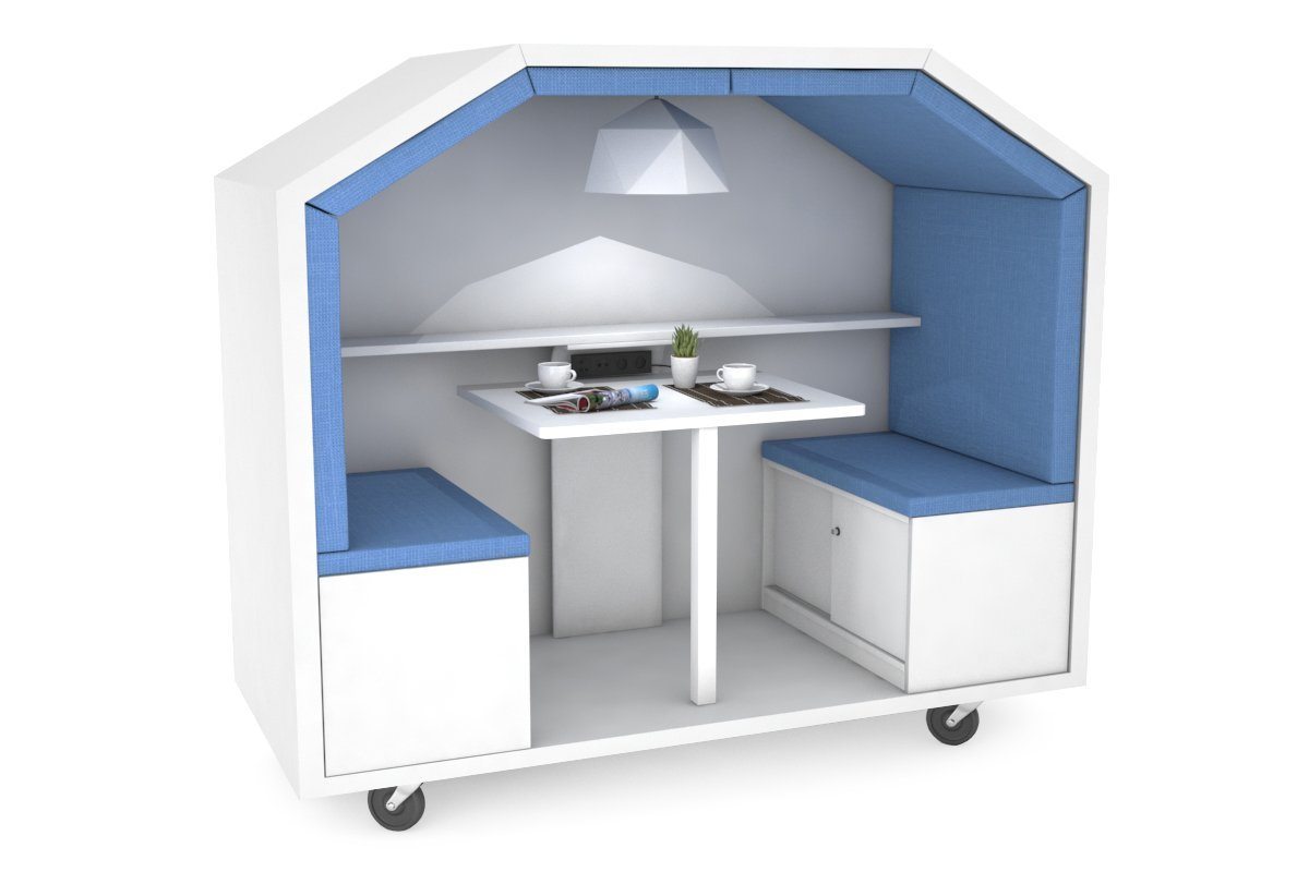 Mobile Meeting Pod - Portable Soundproof Office Booth for Private Video Calls & Remote Work | Perfect for Home Office, Coworking Spaces & Open Offices