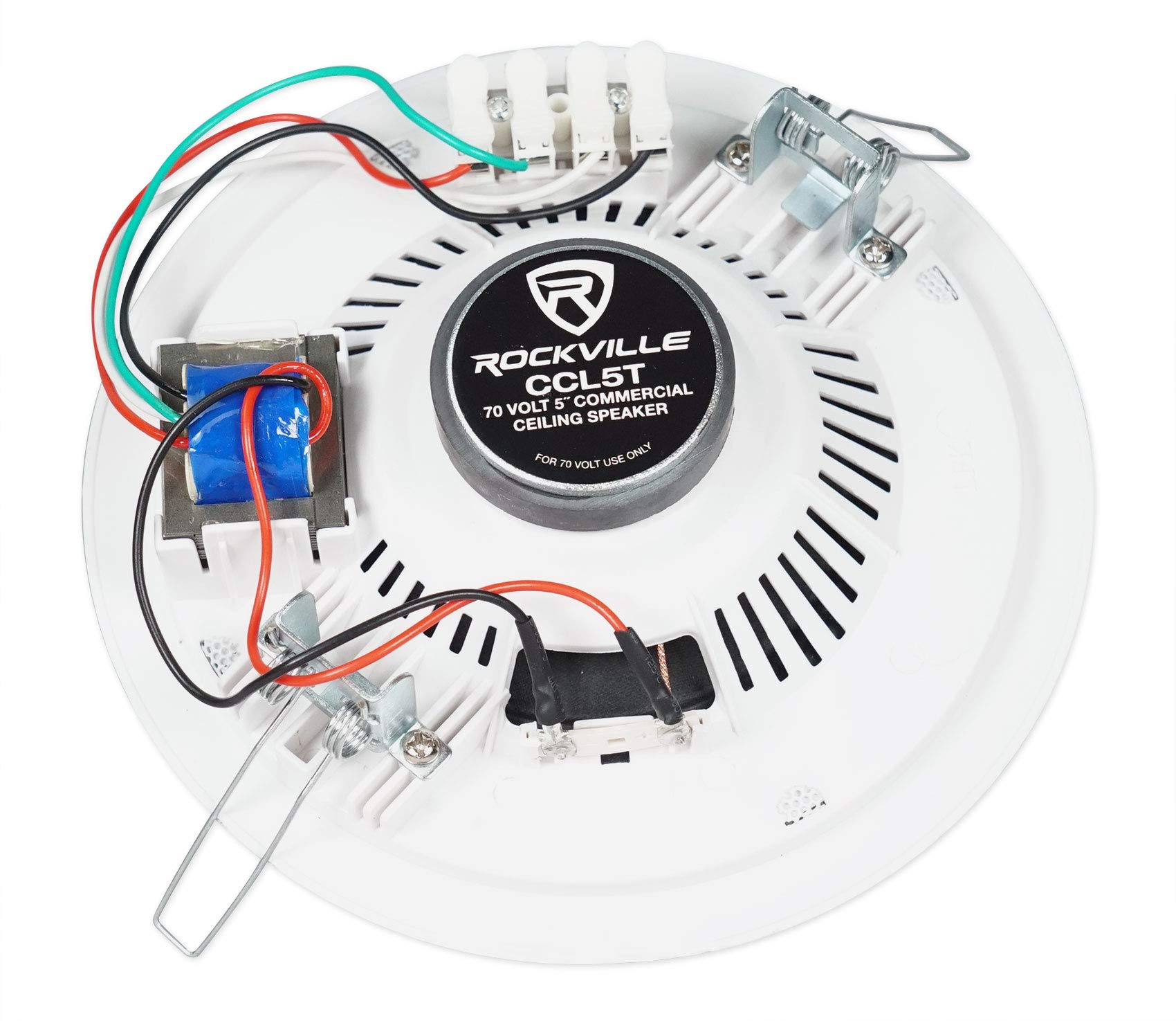 Rockville CCL5T White 70V 5