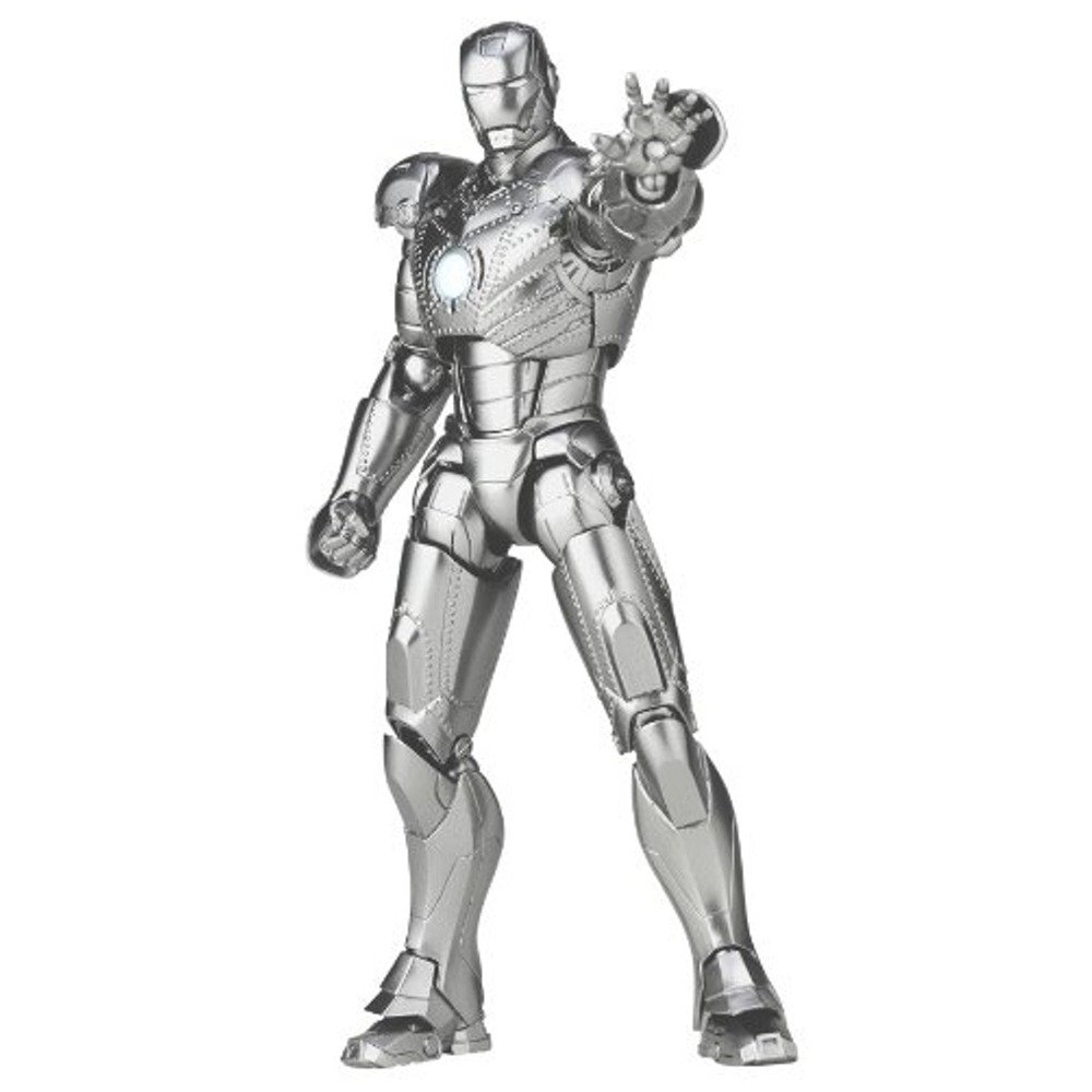 Revoltech Iron Man Mark II Action Figure - Collectible Sci-Fi Superhero Toy for Display & Play | Perfect for Marvel Fans & Collectors