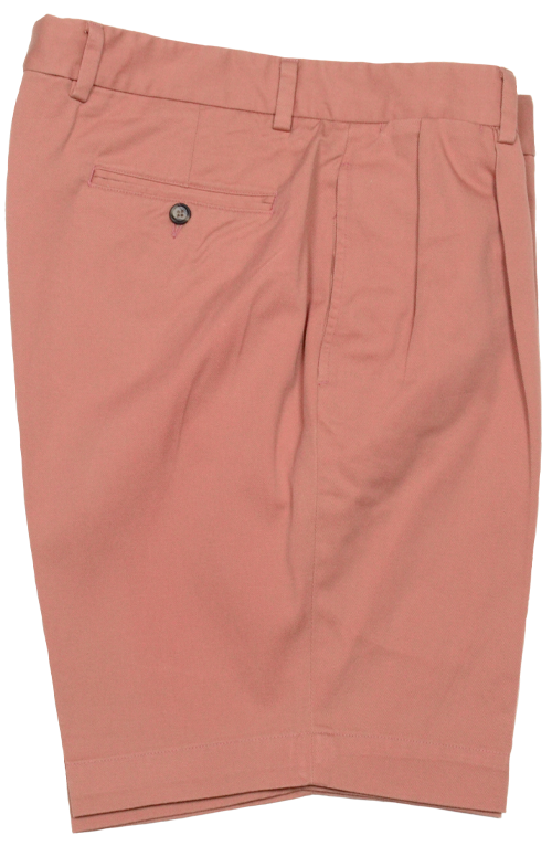 Charleston Khaki Washed Khaki Pleated Shorts - Regular Rise Casual Pants for Men | Perfect for Summer Outfits, Beach Vacations & Weekend Wear