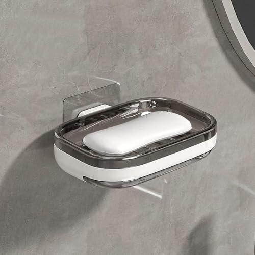 Black 2 layer Soap Holder