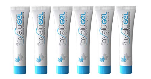 Ethiglo Hyalugel Hyaluronic Acid Gel - Paraben-Free Moisturizer for Oily & Acne-Prone Skin | Deep Hydration & Skin Repair | Pack of 6 | Perfect for Daily Skincare Routine & Post-Treatment Care
