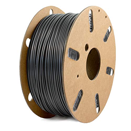 Filamentive Recycled PLA 3D Printer Filament 2.85mm Black - High Precision <±0.05mm Dimensional Accuracy (1KG Spool) for Eco-Friendly 3D Printing, Prototyping & DIY Projects