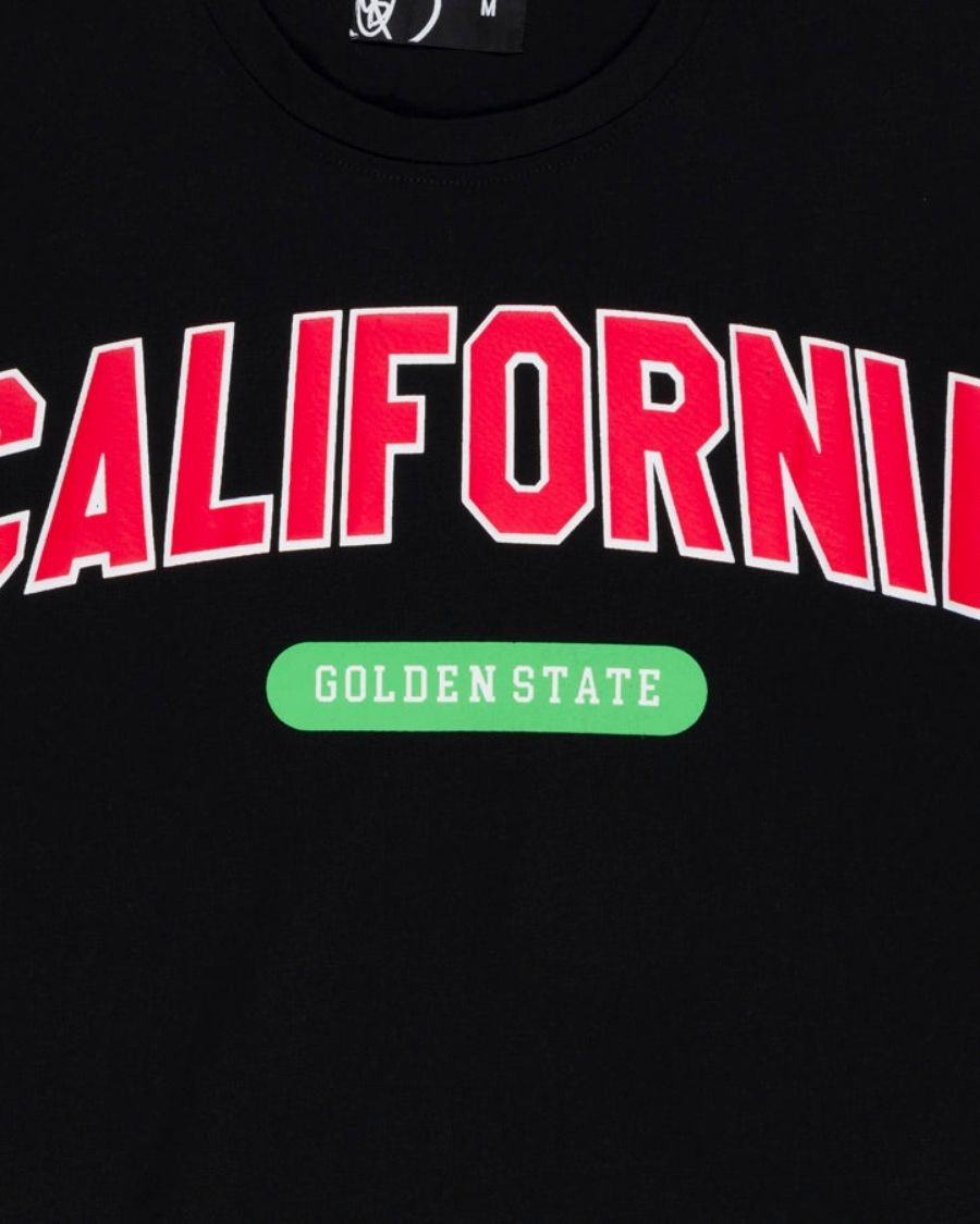 California Golden Gate Classic Black T-Shirt - Vintage San Francisco Graphic Tee for Men & Women - Casual Wear & Travel Souvenir
