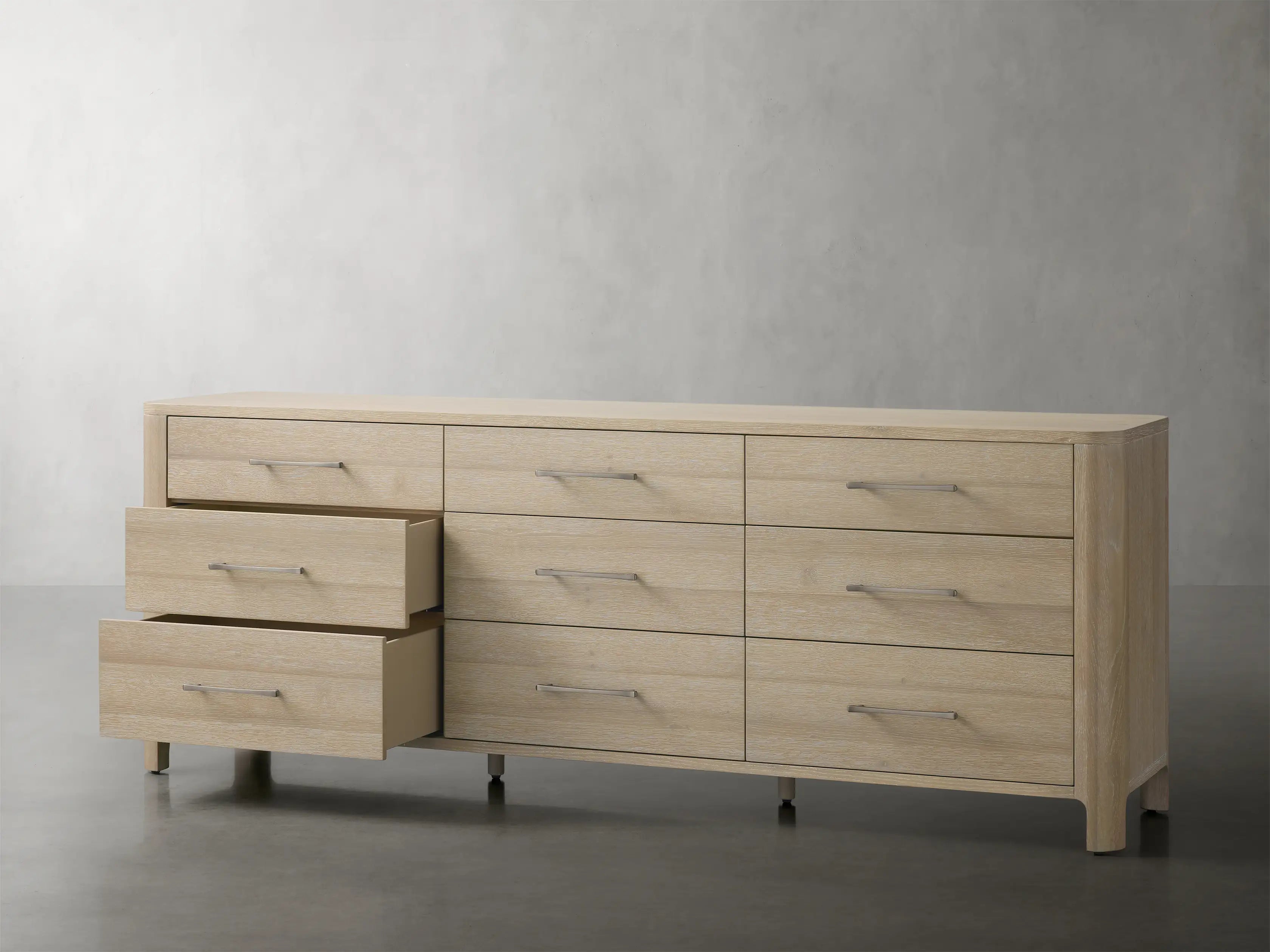 Callie 9-Drawer Dresser - Modern Wooden Chest of Drawers for Bedroom, Living Room & Office Storage | Organize Clothes, Accessories & Home Essentials