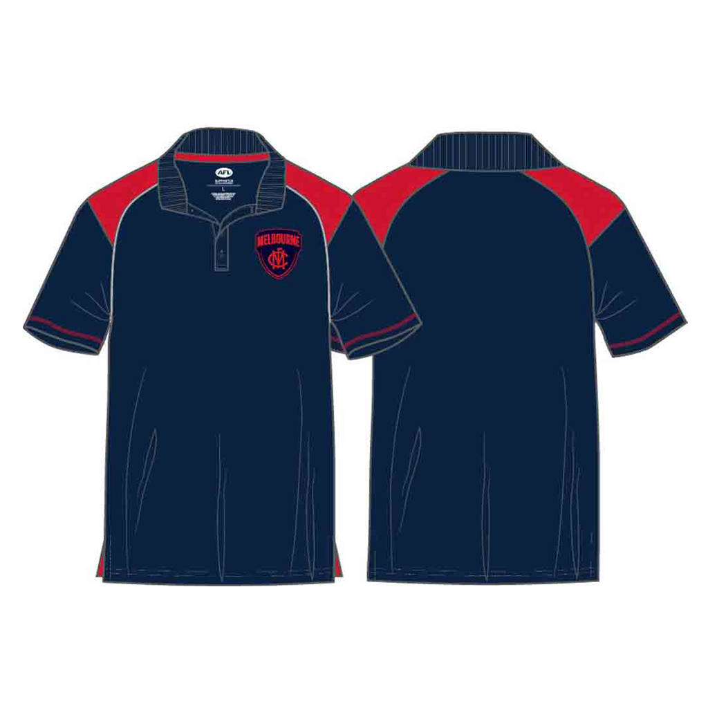 Melbourne Demons 2024 Performance Polo Shirt for Men & Women - Breathable Quick-Dry Golf & Casual Wear