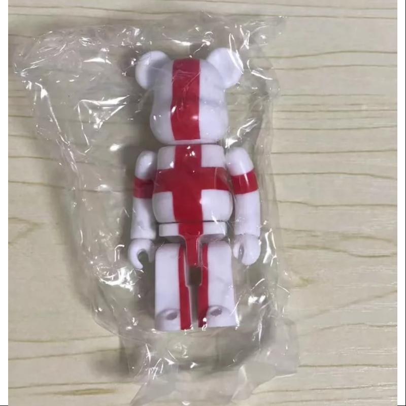 Bearbrick Series 13 FLAG England 100% Collectible Vinyl Art Toy - Limited Edition British Flag Design for Display & Home Decor