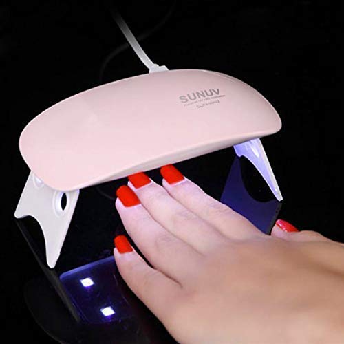 Professional UV LED Nail Dryer Lamp for Gel Polish - Fast Drying for Fingernails & Toenails - Home & Salon Use - Perfect for DIY Manicures, Pedicures & Nail Art Designs (1PC)