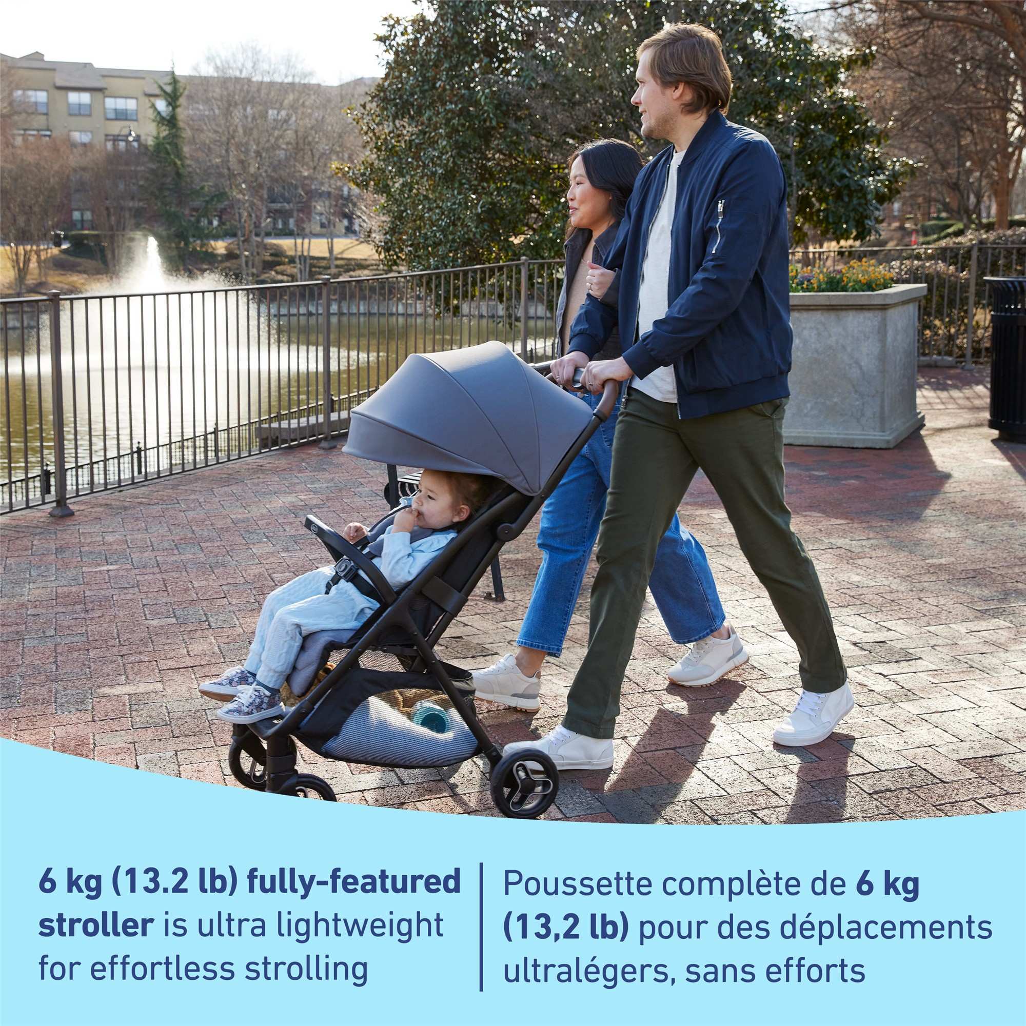Graco Ready2Jet Compact Lightweight Stroller for Travel - Easy Fold, Lightweight Design for Airplanes & Everyday Use