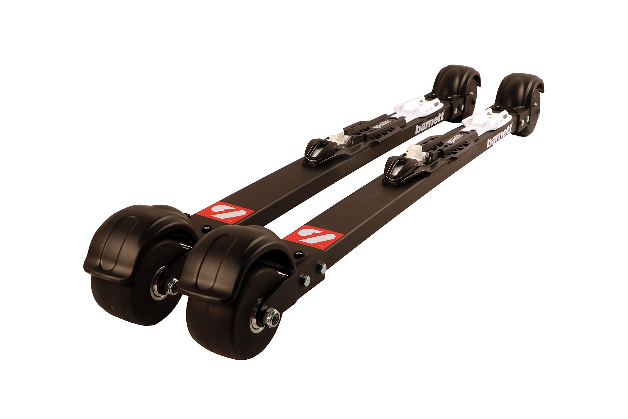 RCC Carbon NNN Professional Roller Skis for Classic Cross-Country Skiing - Medium Wheels for Smooth Training & Outdoor Exercise | Perfect for Summer Ski Training, Fitness Workouts & Dryland Practice