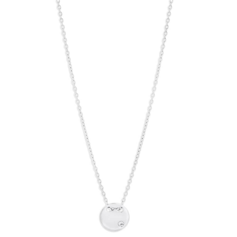 9ct White Gold Diamond Pendant Necklace for Women - Elegant Solitaire Jewelry Gift for Anniversary, Valentine's Day & Special Occasions