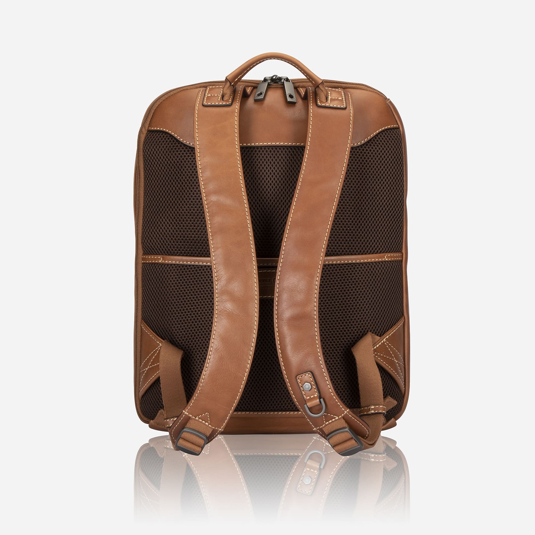 Jekyll & Hide Montana Overnight Business Backpack 45cm - Durable Leather Laptop Backpack for Men & Women - Perfect for Business Travel, Work Commute & Weekend Getaways