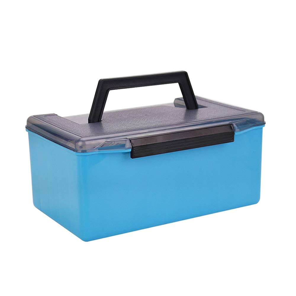 ERYUE PVC Fishing Tackle Box - Waterproof Bait and Gear Storage Organizer for Lures, Hooks, and Fishing Accessories | Perfect for Freshwater, Saltwater, and Ice Fishing Trips