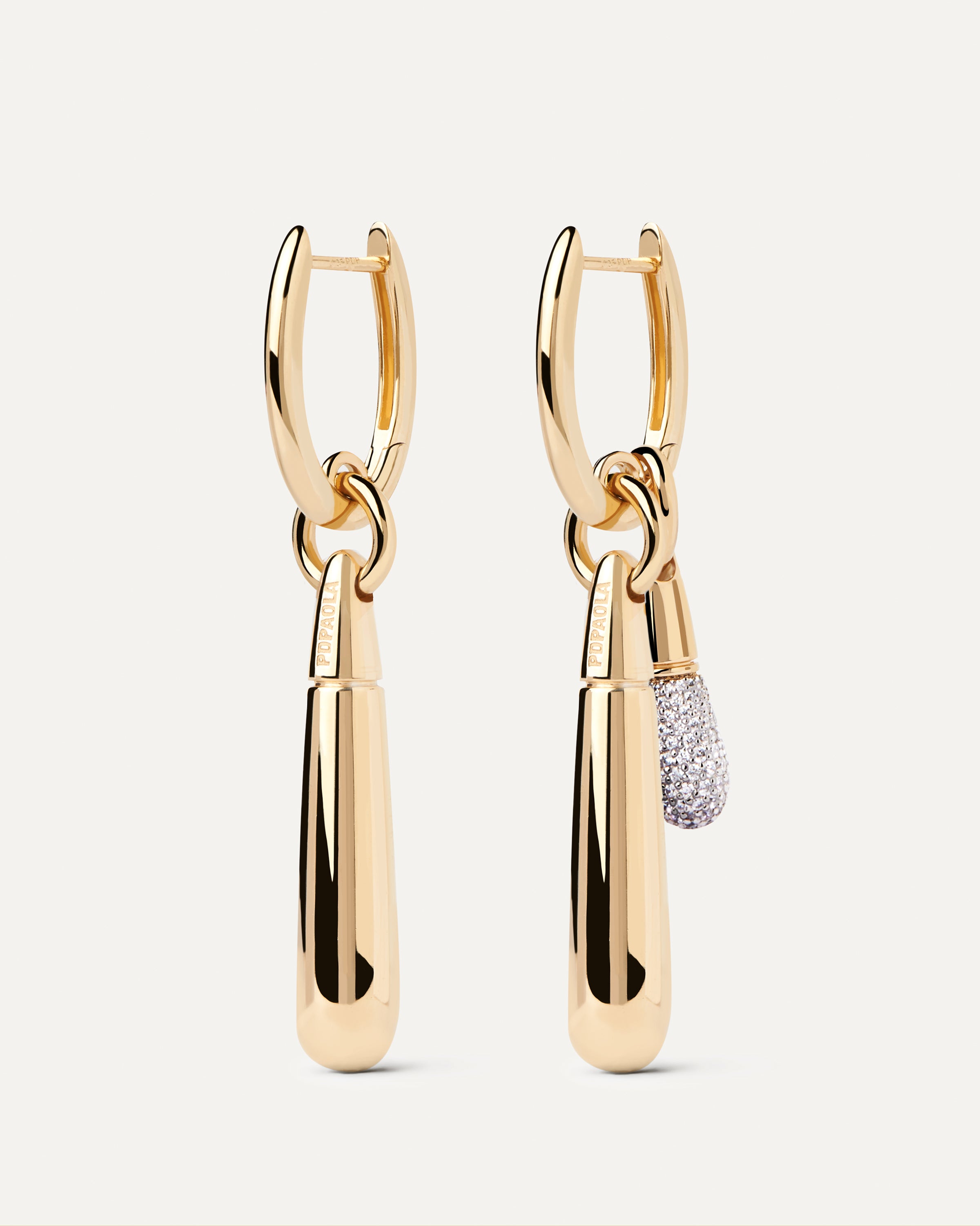 Large Jupiter Single Hoop Earrings for Women - Fashion Gold/Silver Dangle Hoops - Perfect for Parties, Dating & Everyday Wear