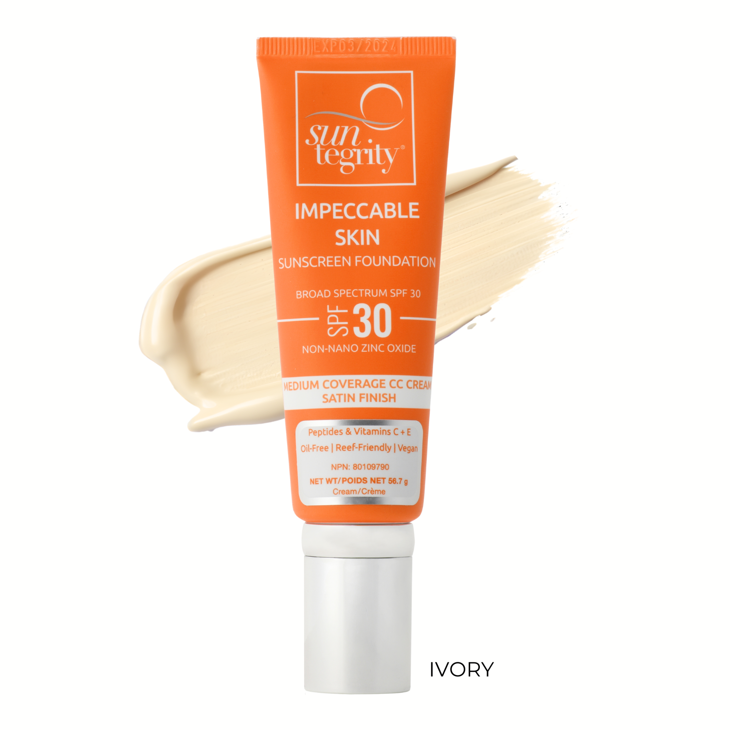 Impeccable Skin SPF 30 Sunscreen Lotion - Broad Spectrum UVA/UVB Protection, Lightweight & Non-Greasy Formula for Daily Face & Body Use | Perfect for Outdoor Activities, Beach & Everyday Sun Protection