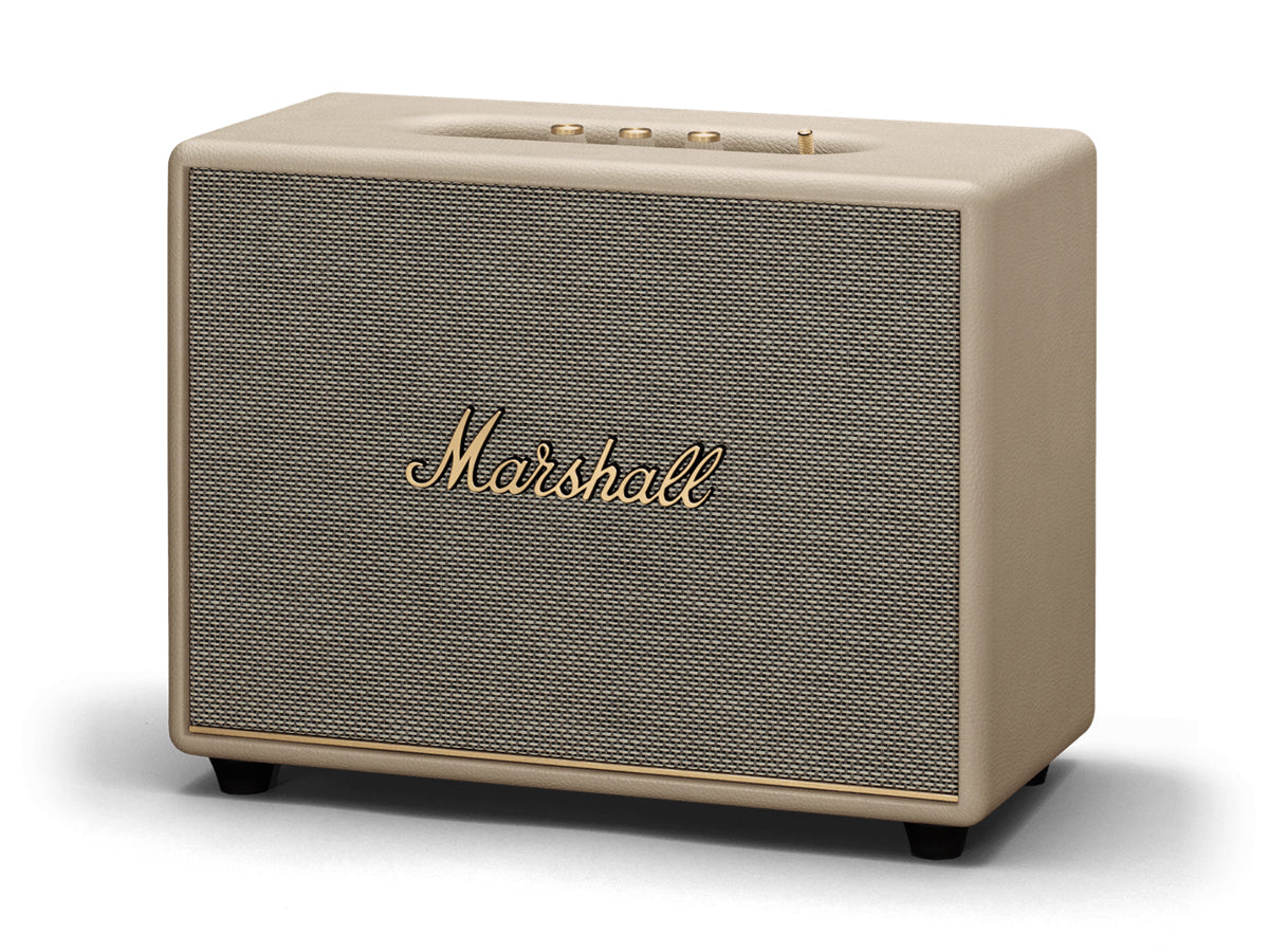 Marshall Woburn III Wireless Bluetooth Speaker - Premium Sound, Multi-Room Streaming, Voice Control - Perfect for Home, Office & Outdoor Parties