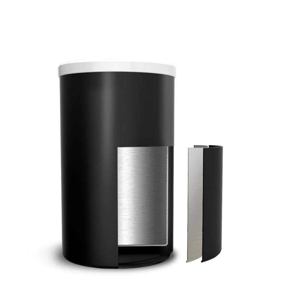Premium Airtight Coffee Canister - Double Layer Stainless Steel Coffee Container with One-Way CO2 Vent - 13.5 oz Coffee Bean & Ground Storage - Ideal for Kitchen Countertop, Office, or Coffee Station