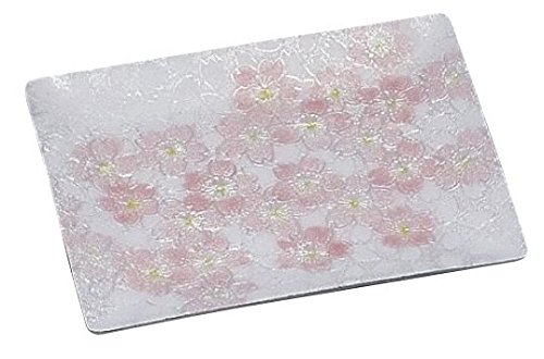 Saikosha 016-06A Japanese Cloisonne Medium Corner Decor - Cherry Blossom 5-Piece Set - Perfect for Home Office & Zen Decor